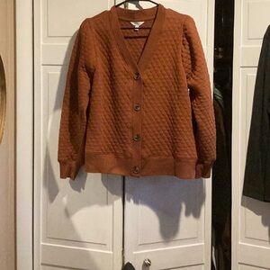 Time and True lightweight quilted jacket